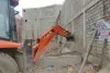  'Illegal' Under-construction Shopping Complex Demolished