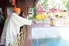 LG Sinha Pays Obeisance At Kheer Bhawani Temple, Reviews Arrangements
