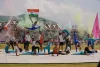 LG Sinha Unfurls Tricolor In Srinagar's Bakshi Stadium on The 77th Independence Day