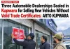 Kupwara Transport Dept Cracks Down on Vehicle Dealers