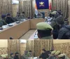 SSP Handwara Chairs Crime and Security Review Meeting at DPO Handwara