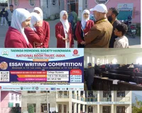 Over 900 Students Participate in Essay Writing Competition at GDC Handwara