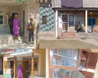 Handwara Police Conducts Searches at Houses of Relatives of Terror Operatives and Members of Banned Organisations