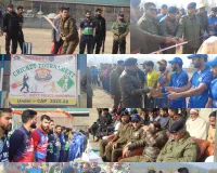 Youth Engagement Boost: SSP Handwara Inaugurates Cricket Tournament at Bungas Stadium Under CAP Initiative