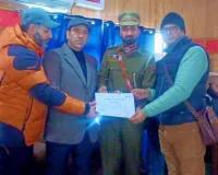 Senior Journalist Dr. Ab Qayoom Honoured by Tehsil Administration Langate