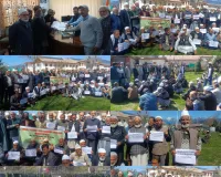 PUF, Civil Society Lead Peaceful Demonstration in Kupwara;Meet DC with Memorandum