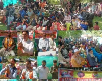 Shiv Sena Holds Major Workers’ Convention at Warpora Hatmulla, Announces Panchayat Poll Plans