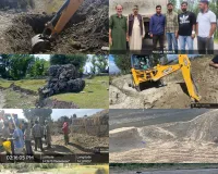 Illegal Mining Routes to Nallah Mawar Blocked in Langate