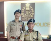 SAJAD KHALIQ BHAT-JKPS TAKES OVER AS SSP HANDWARA, SUCCEEDS TAHIR SALEEM KHAN