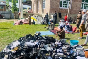 Prominent Seminary Razed to Ashes in Tragic Fire Mishap In Kashmir 
