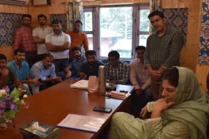Mehbooba Expresses Grave Concern Over Plight of Self Help Groups