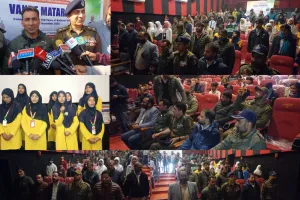 Celebration of 150 Years of National Pride: “Vande Mataram” Observed at Town Hall Handwara