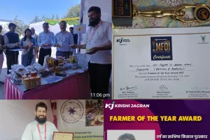 Research Scholar Dr.Sajjad-ul-Akbar Wani Bags Prestigious Farmer of the Year Award 2025