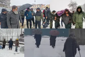 Snow Fury Hits Kupwara, Power Outages and Road Blockades Reported