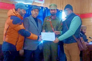 Senior Journalist Dr. Ab Qayoom Honoured by Tehsil Administration Langate