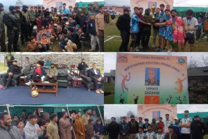 Indian Army Organizes Volleyball Premier League in Langate, Boosts Youth Engagement in North Kashmir