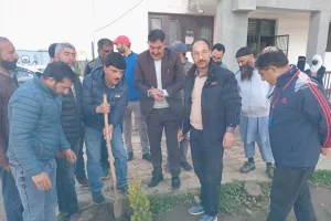 Mega Plantation Drive organised by the Chief Education Office, Baramulla, across district, with enthusiasm and commitment