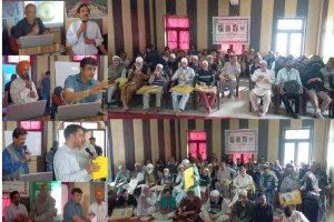 SKUAST-K Holds Apple Leaf Blotch Miner Awareness Programme at Tujjar Sharief