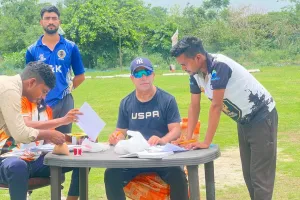Affarwat-XI Sports Club Baramulla Management Felicitates Mushtaq Ahmad Rather
