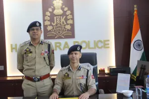 Gallantry Medalist Tahir Saleem Khan-JKPS Takes Charge as SSP Handwara