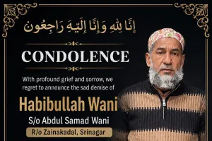 CONDOLENCE 
