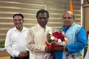 Important Discussion on Tribal Development: Courtesy Meeting of GAIL India and ICCSWE with NCST Chairman