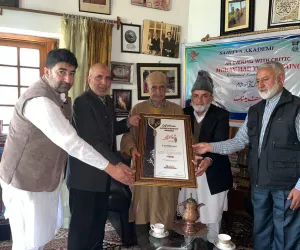 Khilat-e-Ameer Award Conferred upon Living Legend Mohammad Yousuf Taing