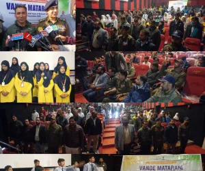 Celebration of 150 Years of National Pride: “Vande Mataram” Observed at Town Hall Handwara