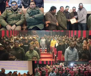 Patriotic Spirit Soars as Handwara Celebrates 150 Years of ‘Vande Mataram'