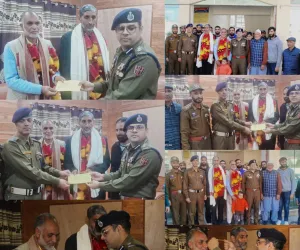 DPL Handwara Hosts Farewell Function for Superannuating Police Personnel