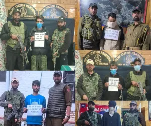 Zero Tolerance on Drugs: Handwara Police Arrest 5 in Day-Long Crackdown