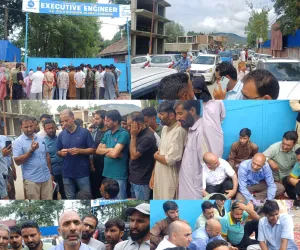 Peaceful Protest Over Drinking Water Crisis Ends After Official Assurance in Handwara