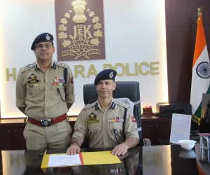 Gallantry Medalist Tahir Saleem Khan-JKPS Takes Charge as SSP Handwara