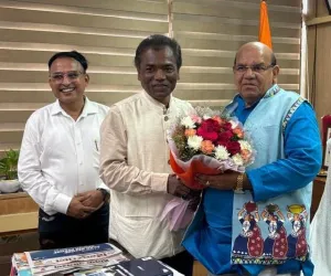 Important Discussion on Tribal Development: Courtesy Meeting of GAIL India and ICCSWE with NCST Chairman