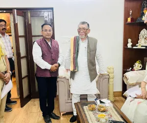 Shri Subeer Paull Meets Hon’ble Governor of Jharkhand to Discuss Entrepreneurship Motivation Programme Across Universities