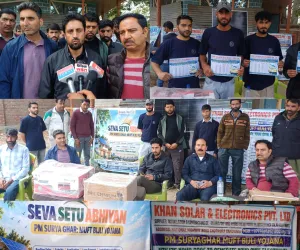 OVER 100 CONSUMERS SHOW INTEREST IN ROOFTOP SOLAR; PDD HANDWARA HOLDS AWARENESS DRIVE UNDER PM SURYA GHAR SCHEME