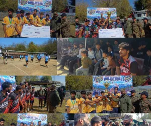Sopore Lift Qaziabad Volleyball League 2026 Title; Indian Army Wins Hearts Through Youth Engagement